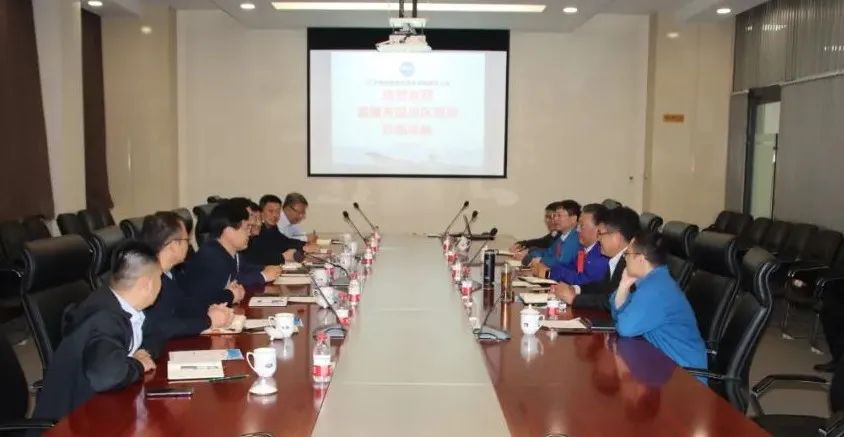 中国船舶Z6·尊龙凯时「中国」官方网站公司党委书记、董事长李勇会见山东淄川区委常委郭亦华一行